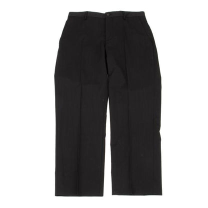 GIORGIO ARMANI SOHO Wool Center Crease Pants Black Size 48