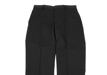 GIORGIO ARMANI SOHO Wool Center Crease Pants Black Size 48
