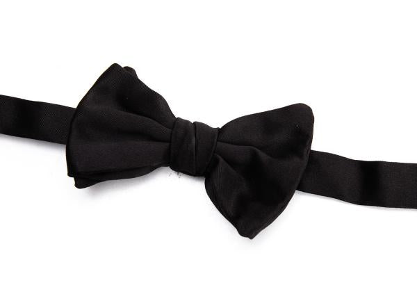GIORGIO ARMANI Silk Bow Tie Black