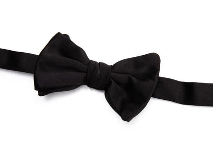 GIORGIO ARMANI Silk Bow Tie Black
