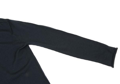 Y's for men Wool Hooded Knit Sweater Navy Size 2