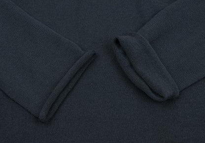 Y's for men Wool Hooded Knit Sweater Navy Size 2