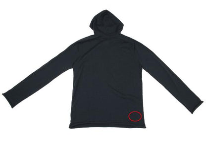 Y's for men Wool Hooded Knit Sweater Navy Size 2