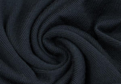 Y's for men Wool Hooded Knit Sweater Navy Size 2