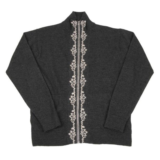 Y's for men Gray Jacquard Rib Drivers Knit Size 3