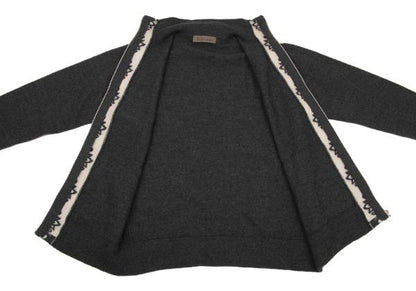 Y's for men Gray Jacquard Rib Drivers Knit Size 3