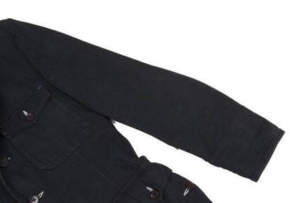Y's for men Garment Dyed Cotton Flap 3B Jacket Navy Size 2