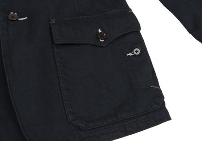 Y's for men Garment Dyed Cotton Flap 3B Jacket Navy Size 2