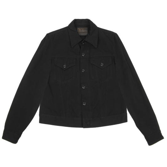 Y's for men Leather Trim Reversible Jacket Black Size 3