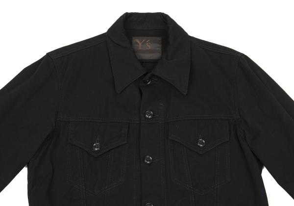 Y's for men Leather Trim Reversible Jacket Black Size 3