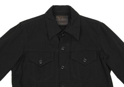 Y's for men Leather Trim Reversible Jacket Black Size 3