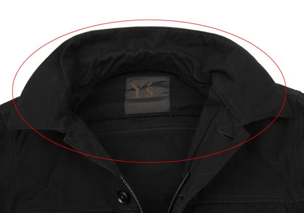 Y's for men Leather Trim Reversible Jacket Black Size 3