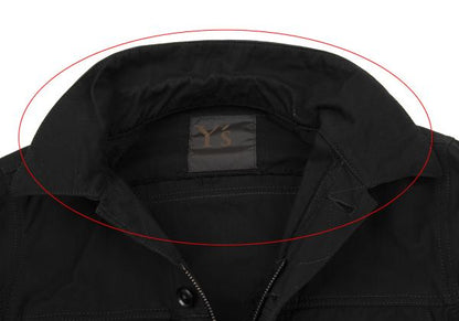 Y's for men Leather Trim Reversible Jacket Black Size 3