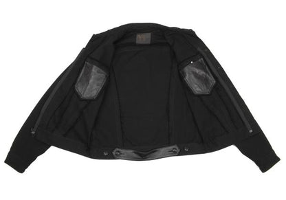 Y's for men Leather Trim Reversible Jacket Black Size 3