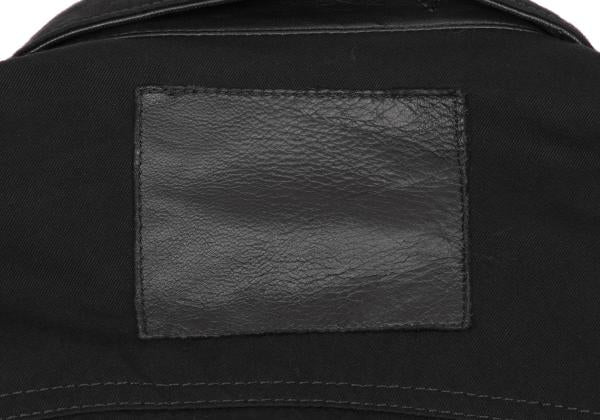 Y's for men Leather Trim Reversible Jacket Black Size 3