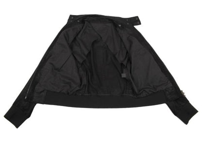 Y's for men Lamb Leather 2-Way Zip Blouson Black Size 1