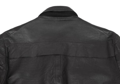 Y's for men Kangaroo Leather Ring Zip Blouson Green Size 2