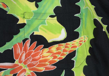 Yohji Yamamoto POUR HOMME 11SS Shirt Black/Green Size 2