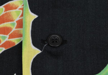 Yohji Yamamoto POUR HOMME 11SS Shirt Black/Green Size 2