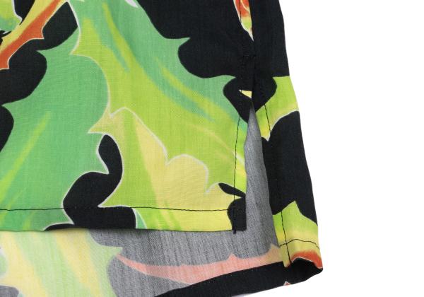 Yohji Yamamoto POUR HOMME 11SS Shirt Black/Green Size 2