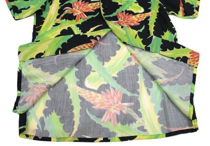 Yohji Yamamoto POUR HOMME 11SS Shirt Black/Green Size 2