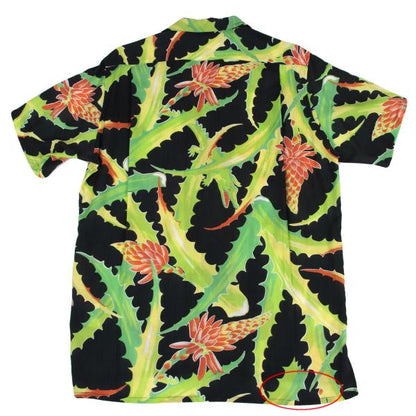 Yohji Yamamoto POUR HOMME 11SS Shirt Black/Green Size 2