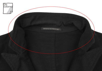 Yohji Yamamoto POUR HOMME Patch Long Jacket Black Size 2
