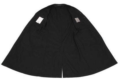Yohji Yamamoto POUR HOMME Patch Long Jacket Black Size 2