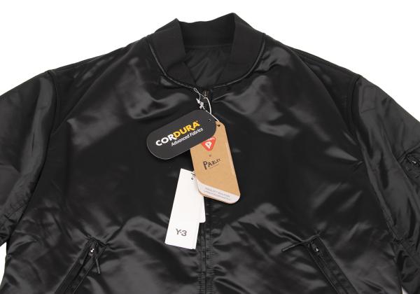 Y-3 Primaloft Nylon Bomber Jacket Black Size S