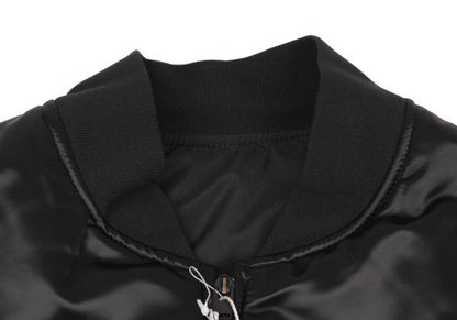 Y-3 Primaloft Nylon Bomber Jacket Black Size S
