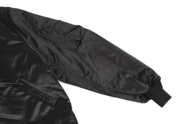 Y-3 Primaloft Nylon Bomber Jacket Black Size S