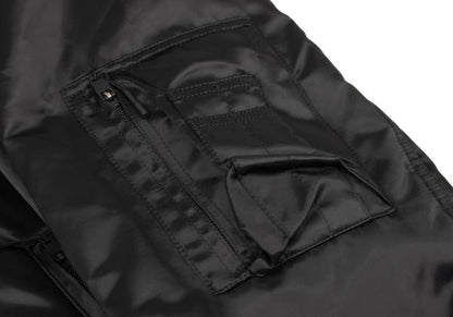 Y-3 Primaloft Nylon Bomber Jacket Black Size S