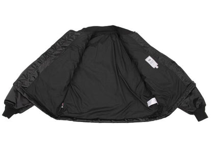 Y-3 Primaloft Nylon Bomber Jacket Black Size S