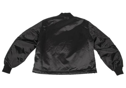Y-3 Primaloft Nylon Bomber Jacket Black Size S