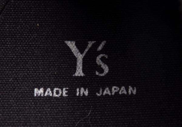 Y's for men Velcro Lace-Up Leather Dark Brown Shoes Size 27cm