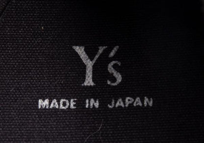 Y's for men Velcro Lace-Up Leather Dark Brown Shoes Size 27cm
