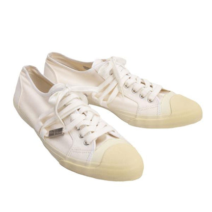 Y's for men Canvas Logo Charm Sneakers White Size 26cm