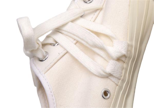 Y's for men Canvas Logo Charm Sneakers White Size 26cm