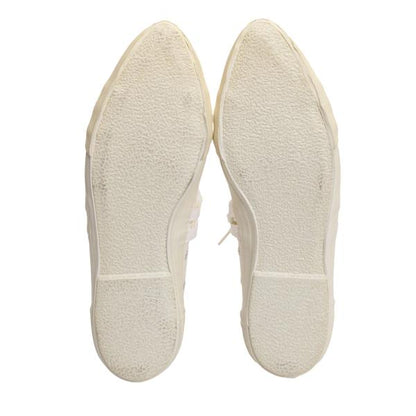 Y's for men Canvas Logo Charm Sneakers White Size 26cm
