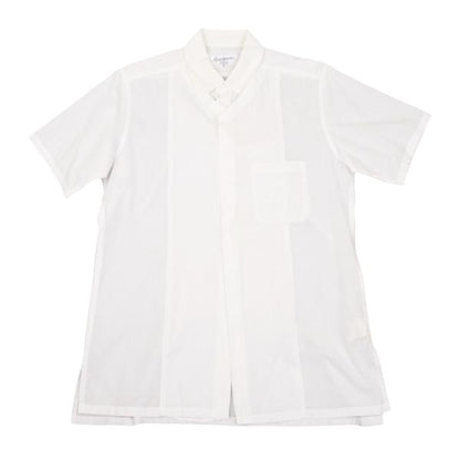 Yohji Yamamoto POUR HOMME Layered SS Shirt Off-White Size 2