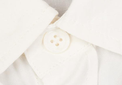 Yohji Yamamoto POUR HOMME Layered SS Shirt Off-White Size 2