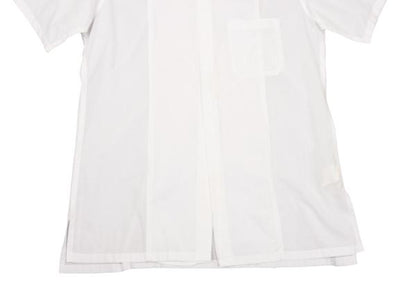 Yohji Yamamoto POUR HOMME Layered SS Shirt Off-White Size 2