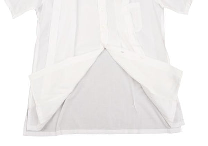 Yohji Yamamoto POUR HOMME Layered SS Shirt Off-White Size 2