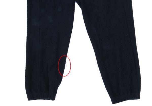 Yohji Yamamoto POUR HOMME Navy Cotton Logo Pile Pants Size 2