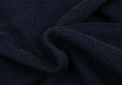 Yohji Yamamoto POUR HOMME Navy Cotton Logo Pile Pants Size 2