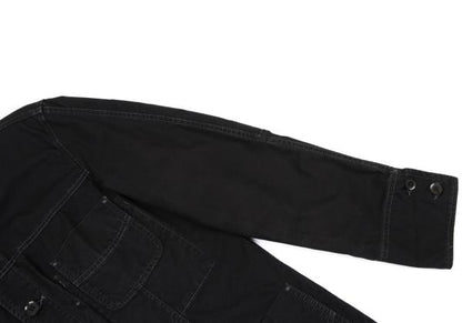 Y's for men Cotton Work Shirt Jacket Black Size 3