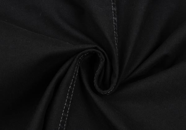 Y's for men Cotton Work Shirt Jacket Black Size 3