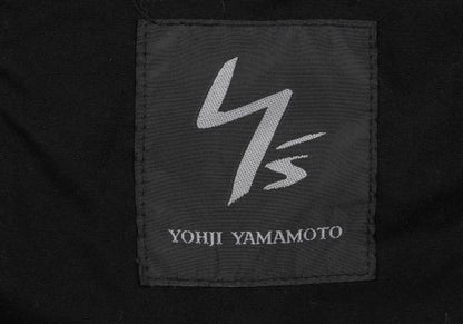 Y's for men Cotton Work Shirt Jacket Black Size 3