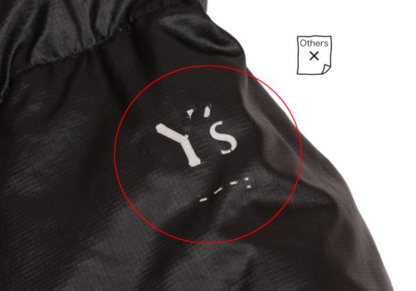 ASPESI x Y's for men Nylon Down Jacket Black Size 1