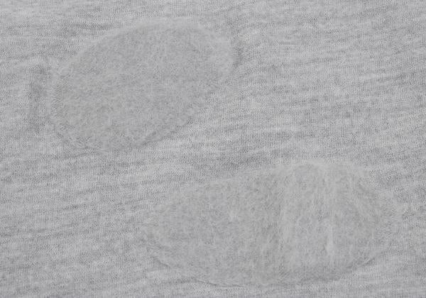 Y's for men Brushed Wool Dot Knit Gray Size 3